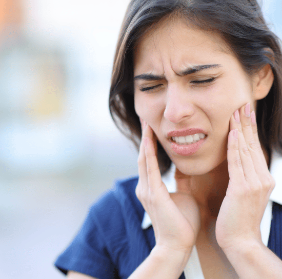 tmj affecting persons mouth and jaw