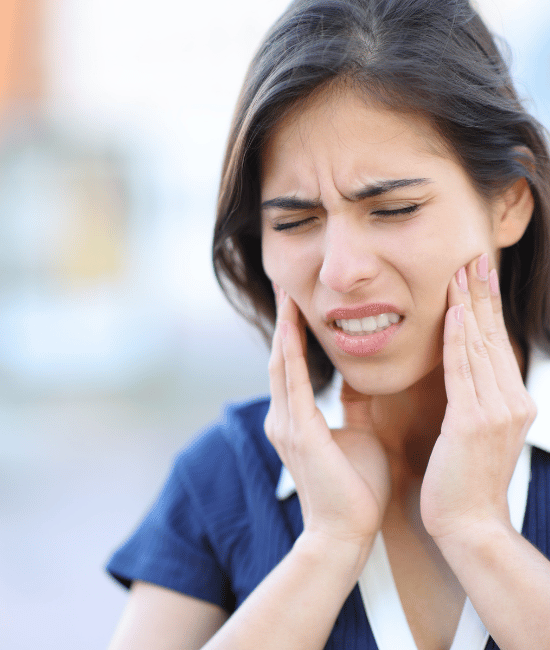 tmj affecting persons mouth and jaw